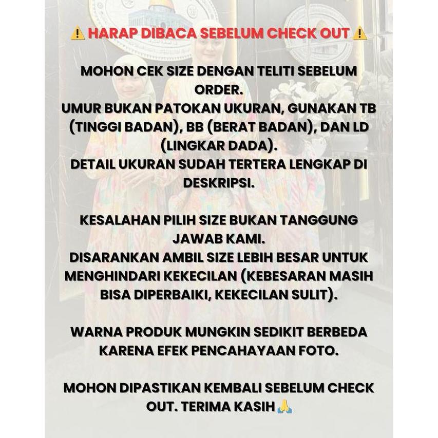 Stile- Gamis Ara Gamis Couple Mom And Kids Couple Mama Dan Anak Perempuan Gege Couple Clothing