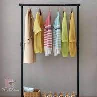 Aster Single Pole Dan Double Pole / Single Dan Double  Stand Hanger / Gantungan Baju / Gantungan
