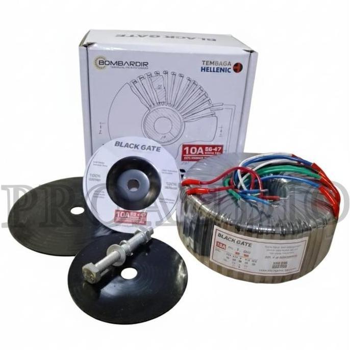 Trafo Donat Toroid BLACKGATE 10A 47V CT 10 A 47 V Original