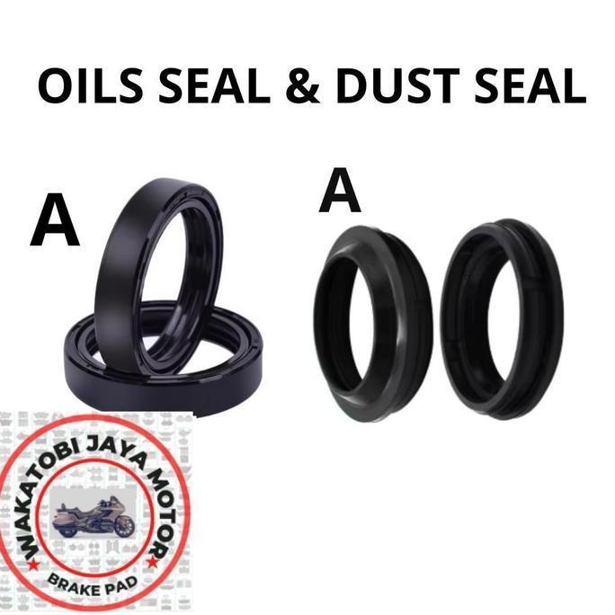 41*54*11 OIL SEAL SHOCK DEPAN UNTUK SUZUKI SV650 GLADIUS GSX600 RF600 TS125 RGV250 GAMMA VS1400 SIAP