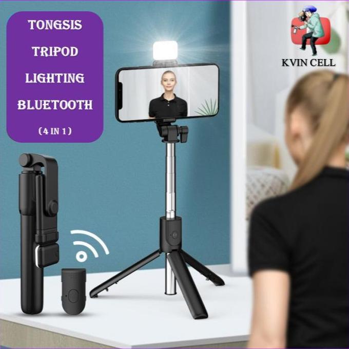 Avila_Vela - Tongsis / Tongsis Tripod / Tongsis 3 In 1 / Selfie Stick / Tongsis Hp / Tongsis Bluetoo