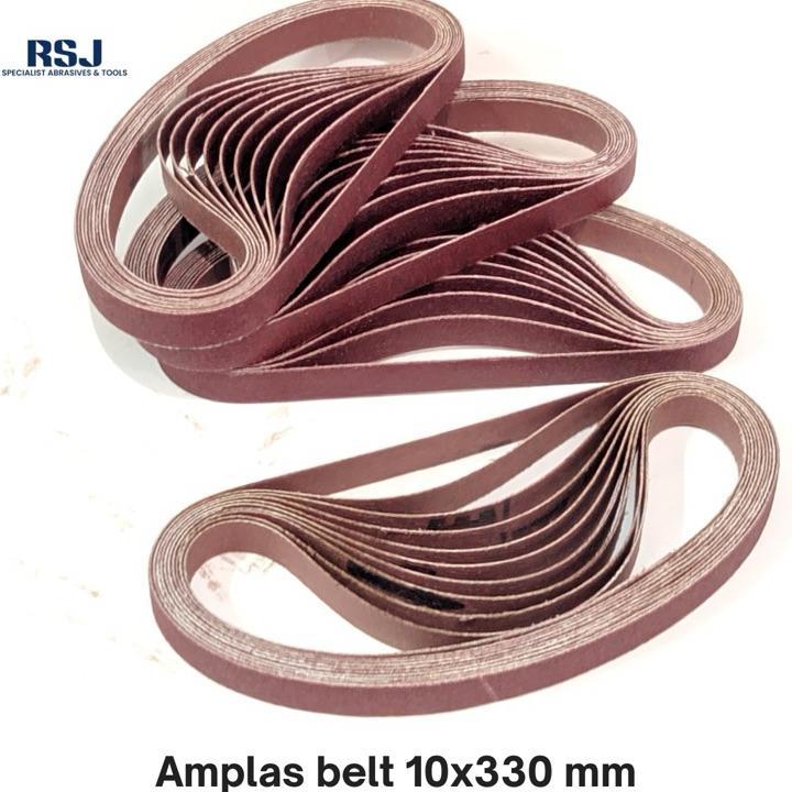 10 Pcs-Amplas Belt Sander 10X330 Mm Ekamant