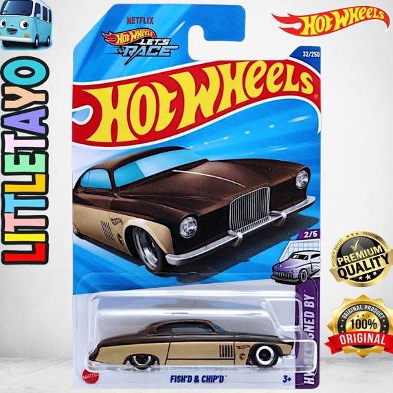 Hot Wheels Fish D & Chip D Diecast Mobil Muscle Classic New