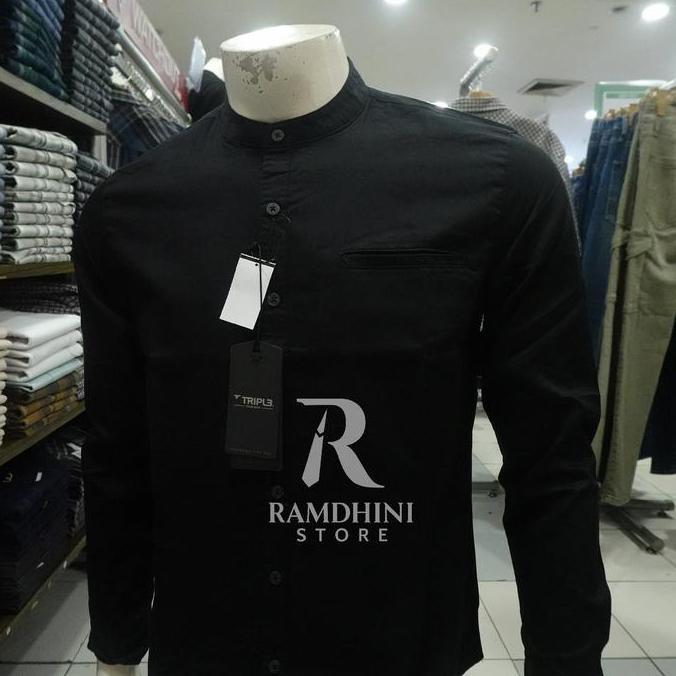 TRIPLE JEANS Kemeja Koko Long Sleeve LS.MC.415 1225