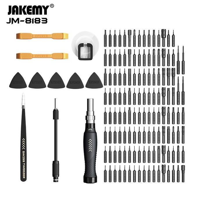 Jakemy JM-8183 Screwdriver Set Torx Laptop Computer New Desn 145in1