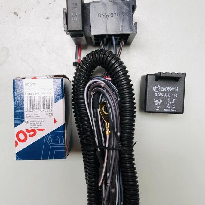 Kabel klakson+relay bosch(original)