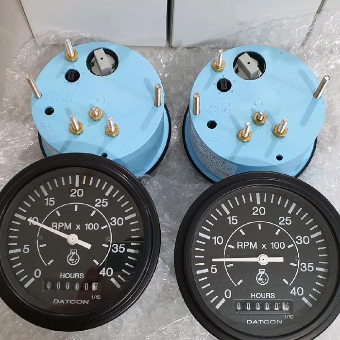 Rpm With Hourmeter/ Hour Meter/ Tachometer Merek Datcon Original Dan Terpercaya