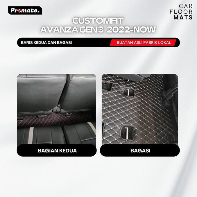 Sale [Promate.Id] Promate Aksesoris Interior Karpet 7D Mobil Toyota Avanza/Veloz Gen 3 2022-Now - Ka