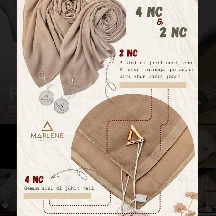 Foulard- Marlene - Paris (Hijab Paris )