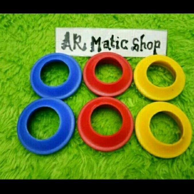 SEAL SHOCK PENUTUP DEBU WARNA MERAH BIRU KUNING MIO BEAT VARIO SCOOPY OTOTREND AS 26 HONDA YAMAHA HE