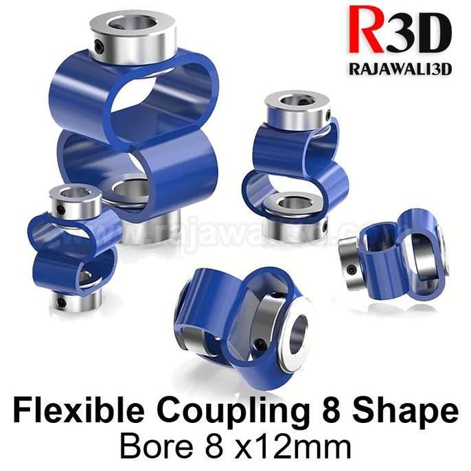 Coupler Flexible Double Loop 8 Shape Encoder 8x12mm