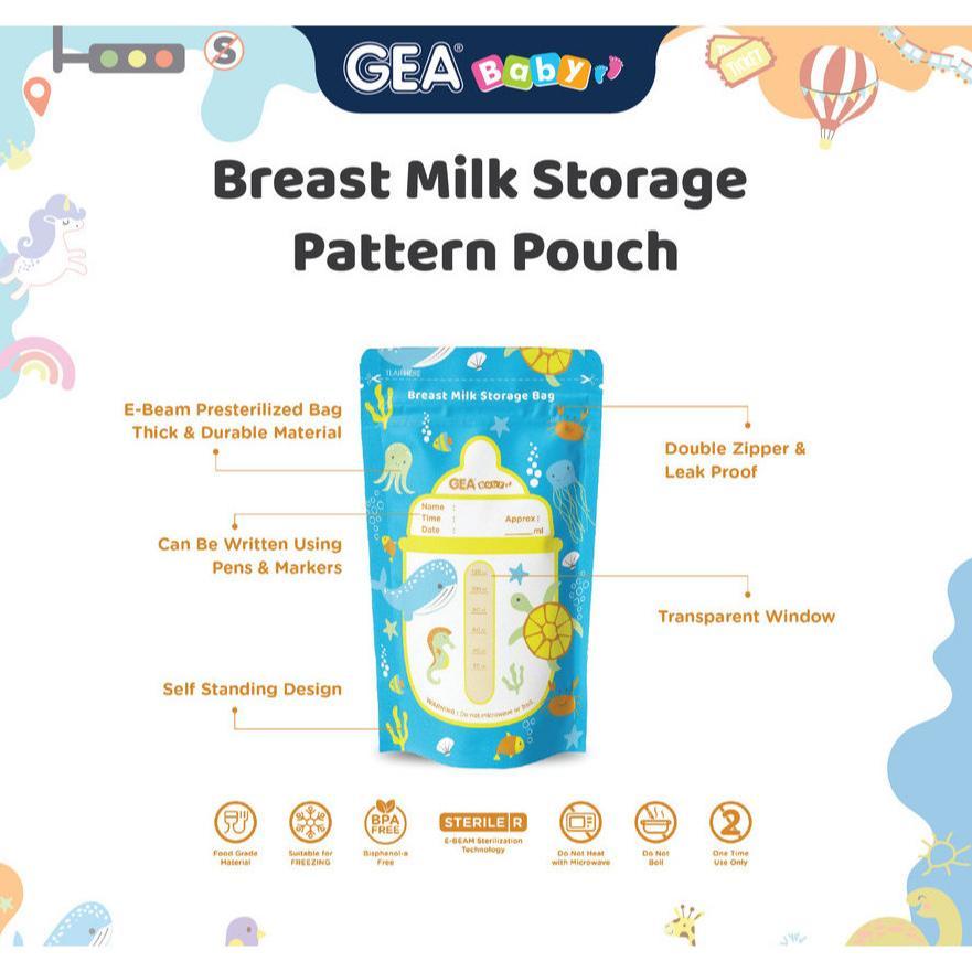 Ready stok GEA BABY kantong plastik ASI