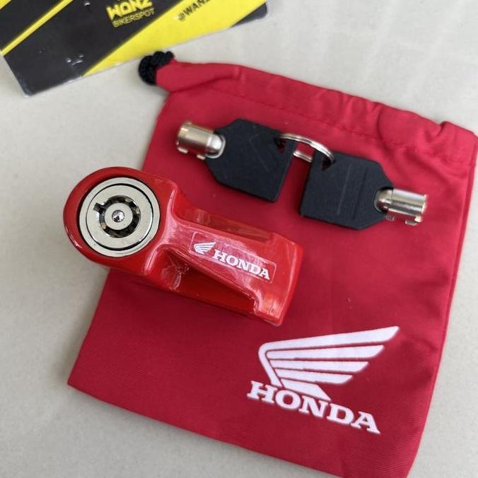 Gembok Cakram Original Honda AHM / Kunci Gembok Cakram Motor Diskon