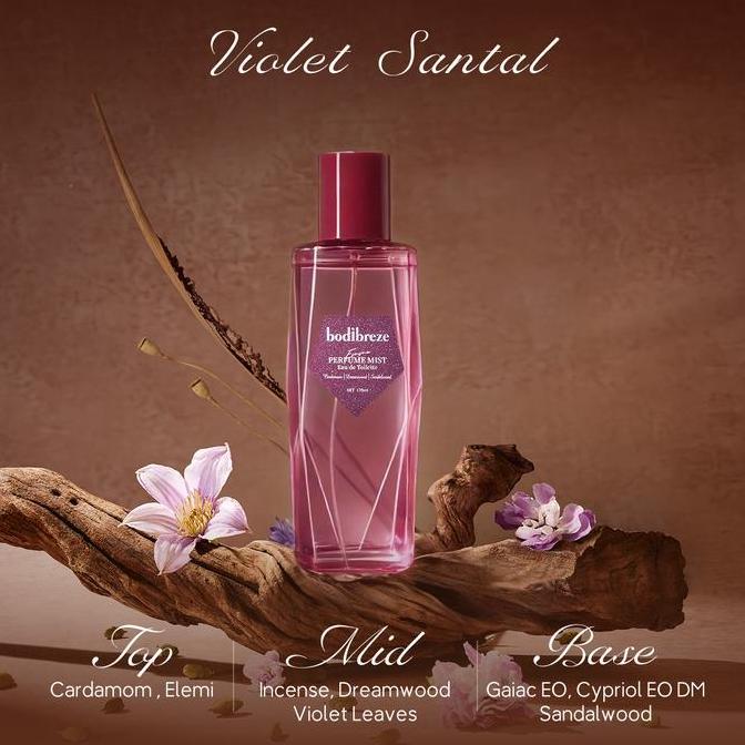 Youme- Newbodibreze 6 Varian Perfume Mist 170Ml | Leona (Floral Leci-Mar), Phoebe (Floral Segar Pral