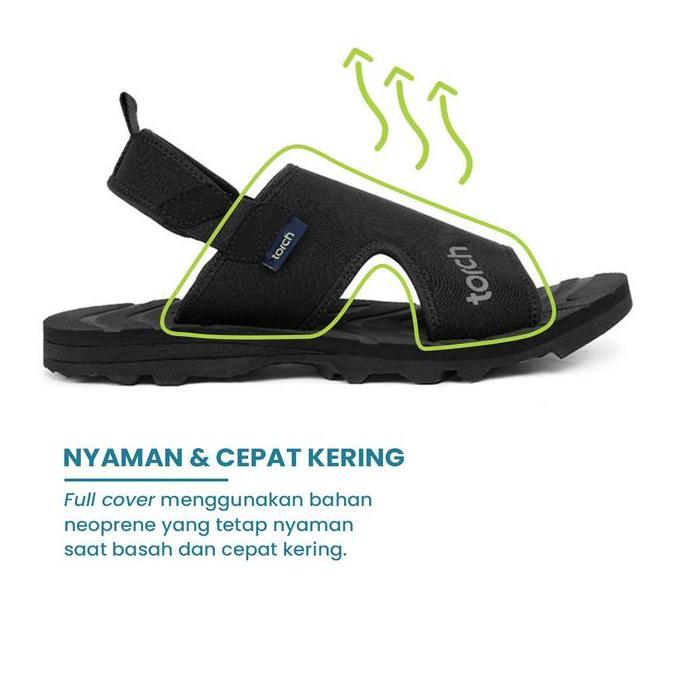 Kingg- Torch Sepatu Sendal Pria Nita Casual - Sandal Slip Travelling Arrafa