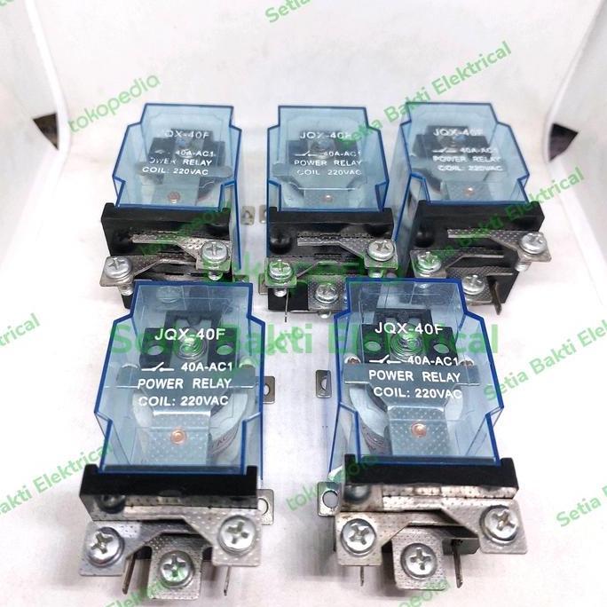 Relay Jqx-40F 40A 220Vac Harga Spesial