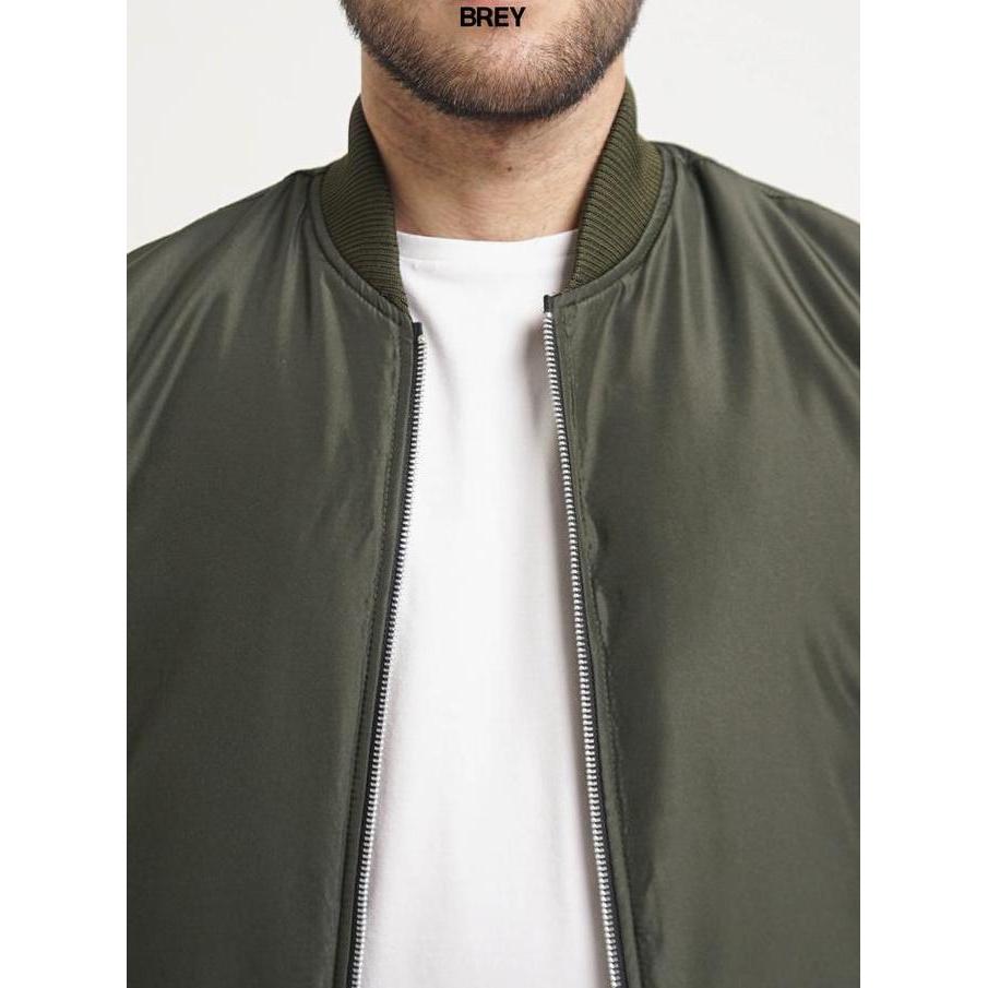 Anata- Jaket Pria Bomber Hijau Army Jacket Parasut Windbreaker Cowok Cowo Motor Riding Touring Anti 