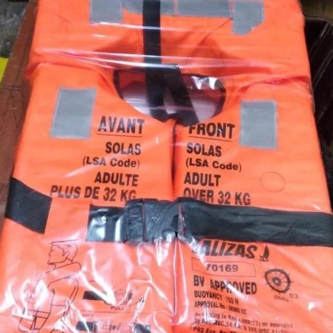 Pelampung Life jacket Lalizas solas