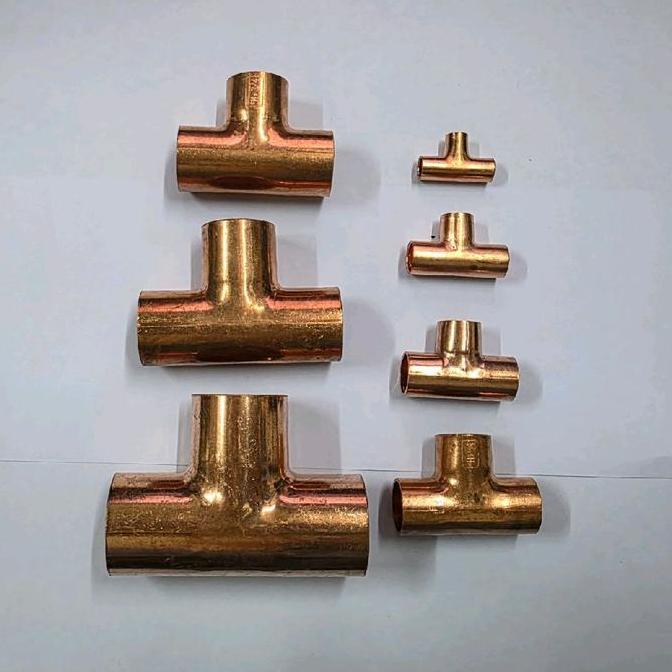 Tee Tembaga 5/8" | Fitting pipa Tembaga 5/8" | Sambungan Pipa Tembaga