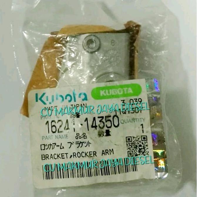 TERBARU - Bracket Rocker Arm/Support Rocker Arm V1505 16241-14350 Kubota Genuine