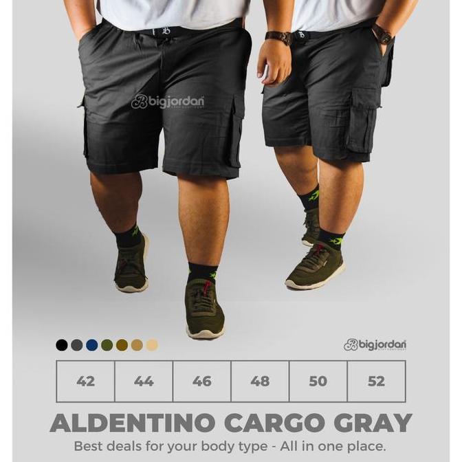 Celana Cargo Pendek Jumbo Pria Size 42 44 46 48 50 52 Cargo Pants