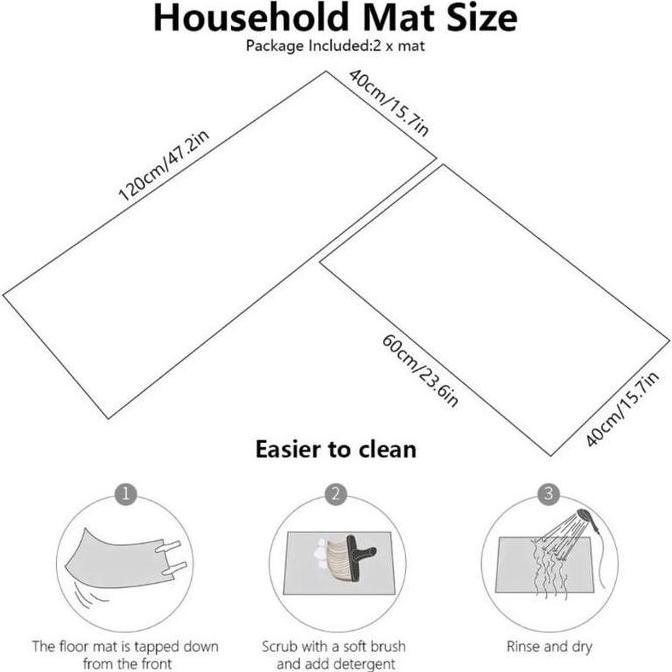 Keset Kaki Anti Slip/ Keset Dapur Anti Slip / Floor Mat