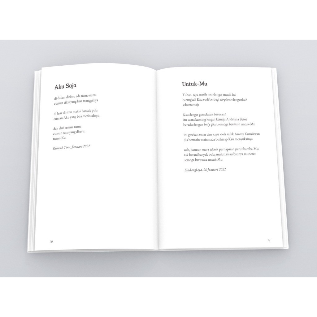 [Mizan Jakarta] Mungkin Puisi (Hardcover)- Panji Sakti