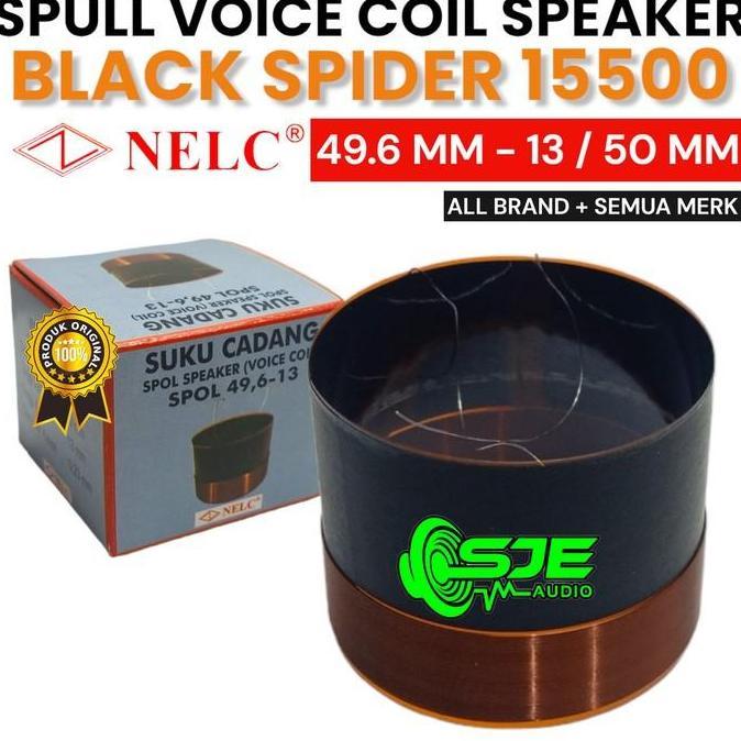 SPUL SPEAKER BLACK SPIDER 15500 49.6 MM 13 - 50 MM SEPUL 49,6 MM 49,6MM 49.6MM 50MM SPOL SPOLL SPOOL