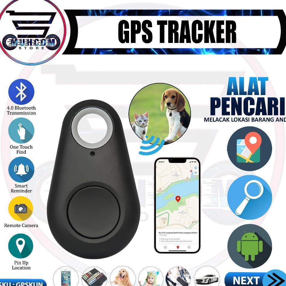 Alat Pelacak Mini Gps Tracker Gantungan Kunci Pencari Lokasi Anti Lost Hilang Untuk Hewan Mobil Car 