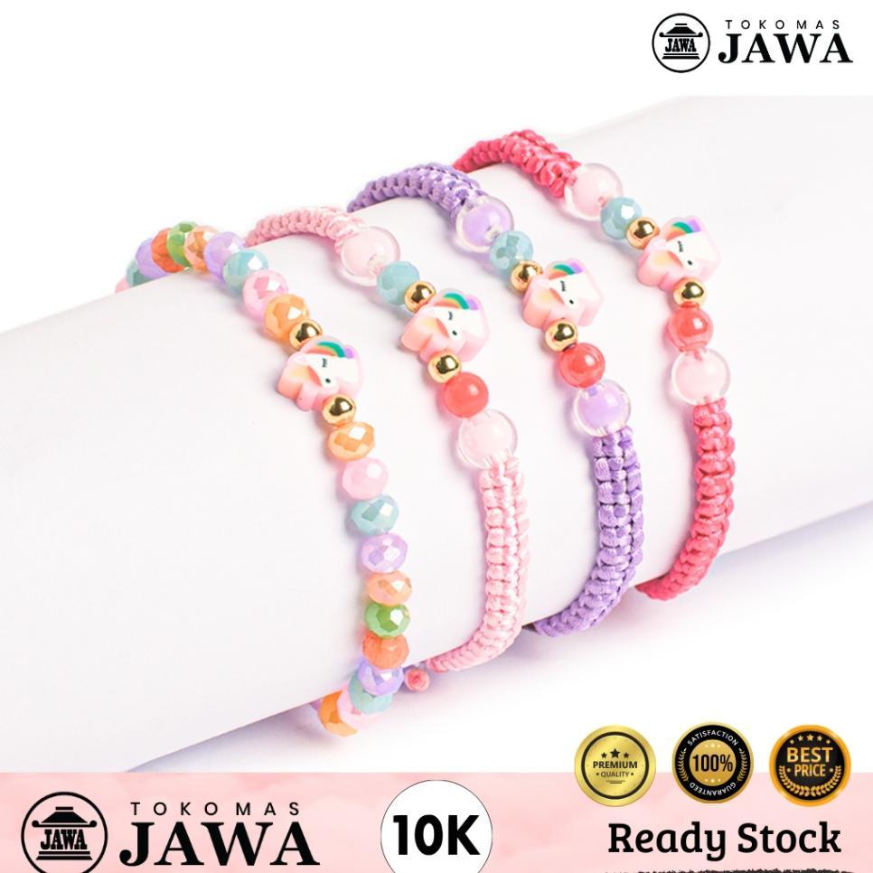 Gelang Tali Emas Anak Yunicorn Kadar 10 Karat Toko Mas Jawa