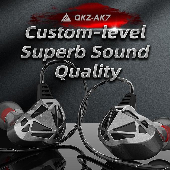 QKZ AK7 HIFI Headset Headphone Gaming HEAVY BASS WITH MIC