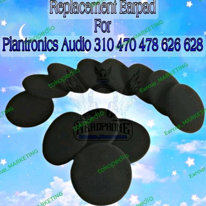 Busa Earpad Foam Headset Plantronics Audio 310 470 478 626 628 Ear Pad
