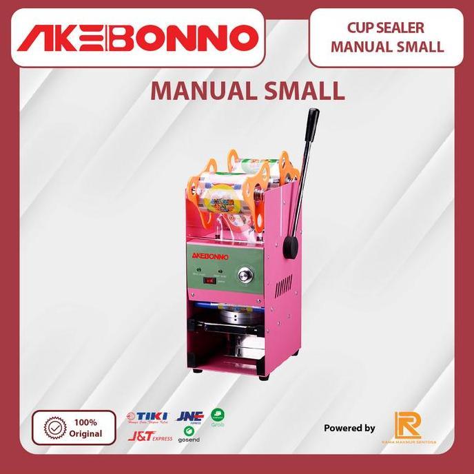 AKEBONNO - Machine Sealer Cup Manual/Mesin Sealer/Press Cup Cafe/Resto Kecil 10-16 Oz Manual Bergara