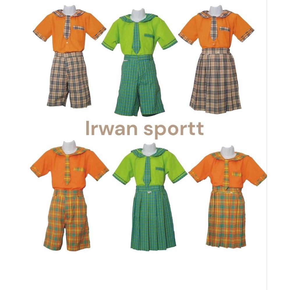 Diskon Seragam Anak Tk/Paud/Setelan Seragam Anak Tk/Paud/Setelan Anak Sekolah Tk/Paud/Seragam Anak A