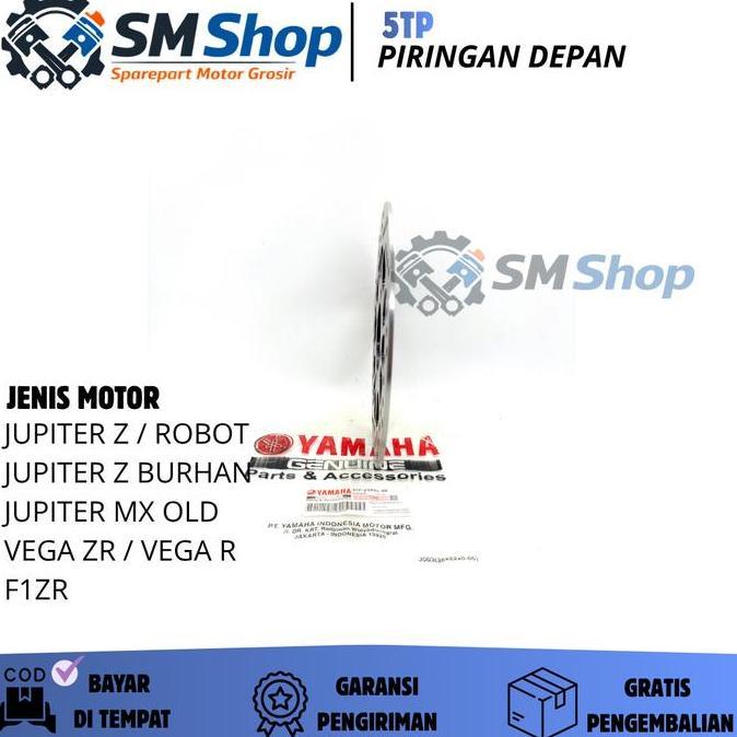5Tp Piringan Cakram Depan Jupiter Z / Jupiter Z Burhan / Vega R Zr / Jupiter Robot / Disk Cakram Pre