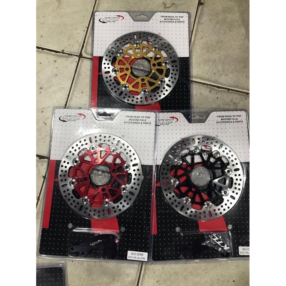 PIRINGAN KTC BEAT 220 BULAT, DICS KTC 220 VARIO 150 LUBANG 4, CAKRAM K DISKON