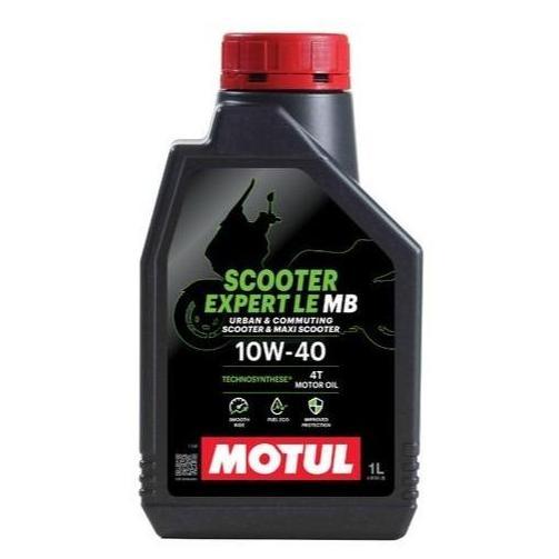 MOTUL Oli Scooter Expert LE 10W40 1 Liter untuk Motor Matic NMAX PCX Aerox Vario 125 150 Hemat Bahan
