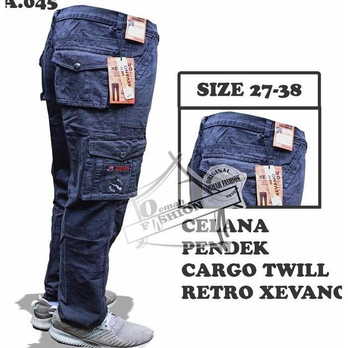 Celana Panjang Pdl Cargo Kimpul Retro Xevano