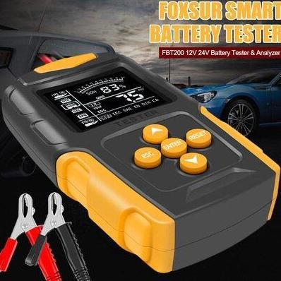 Promo Tester Aki Kendaraan Portable Battery Tester 200Ah With Lcd Fbt-200