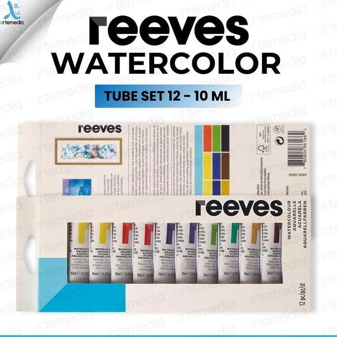 Cat Air Reeves Watercolor Paint Tube Set New