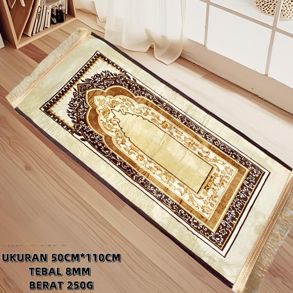 PREMIUM 50*110CM SAJADAH TURKI PREMIUM BELUDRU HALUS JUMBO TEBAL EMPUK PREMIUM DEWASA