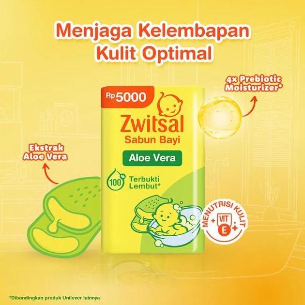 Zwitsal Sabun Bayi 70gr - Sabun Mandi Bayi