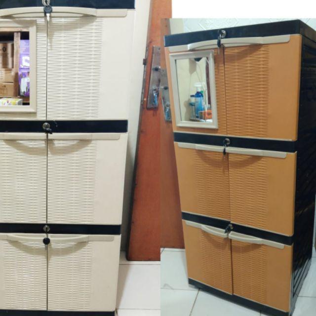 Lemari Plastik Aquose 3Susun