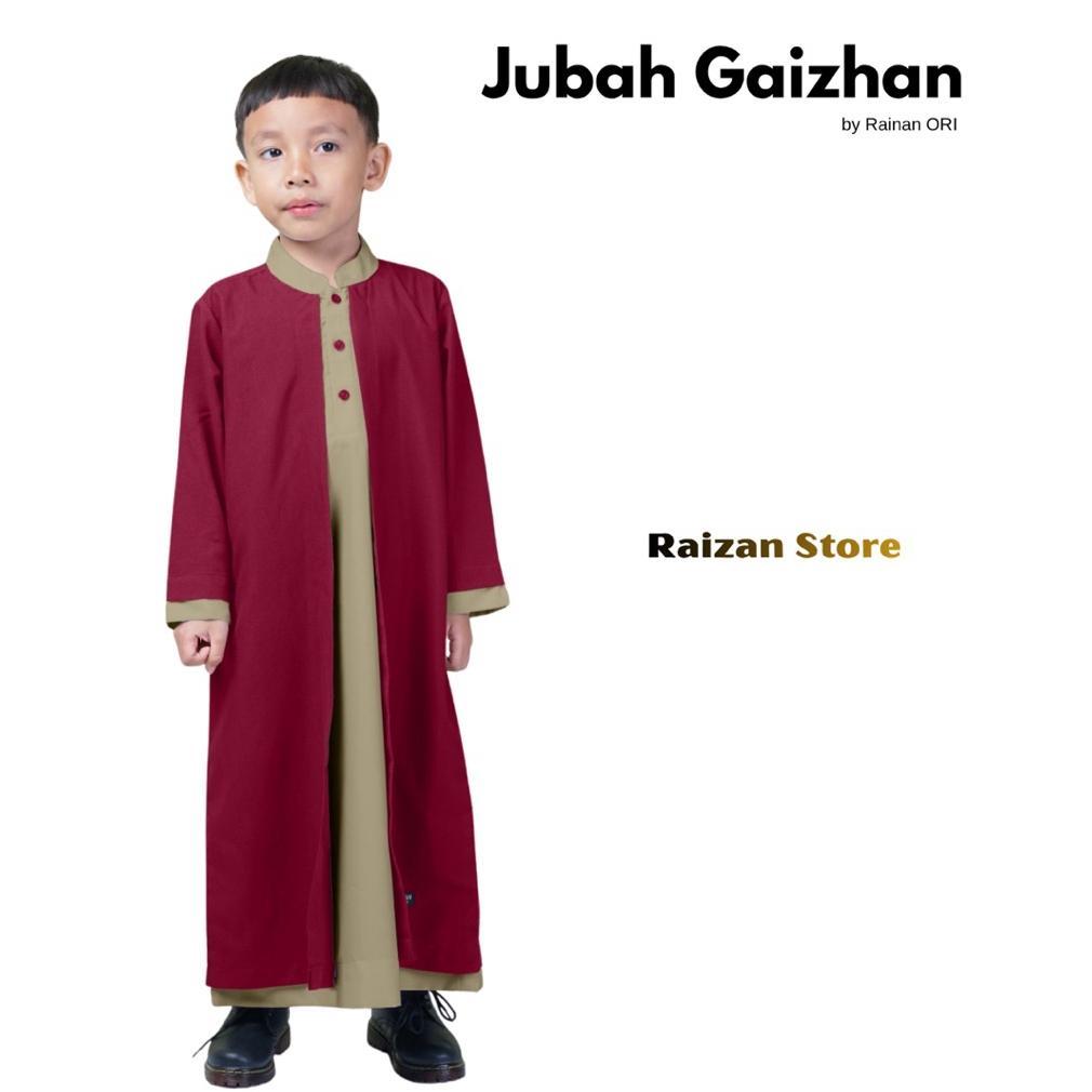 BEST SELLER JUBAH ANAK LAKI LAKI GAIZHAN BY RAINAN ORI /  BAJU GAMIS ANAK LAKI LAKI 1-13 TAHUN TERBA