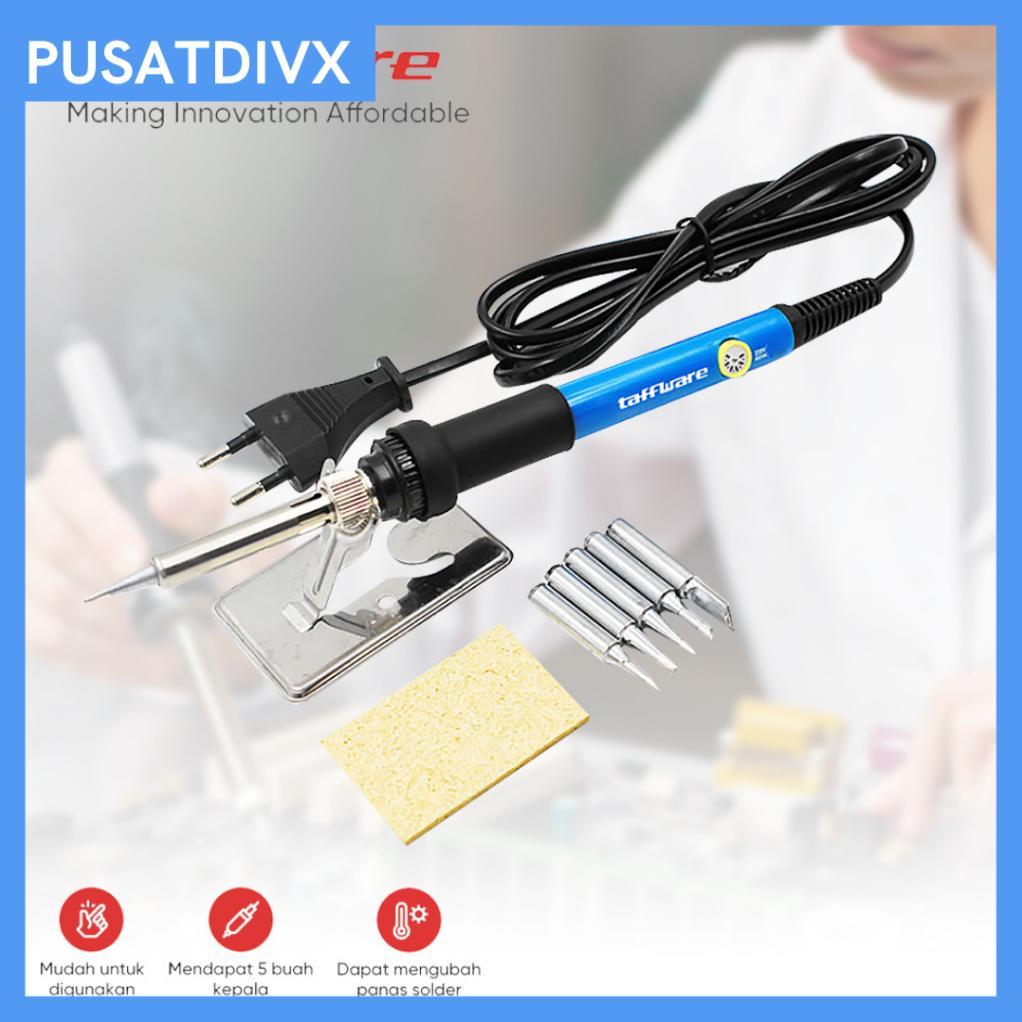 Sanji Taffware Solder Iron Adjustable Fast Heating Temperature 60W Soldering Cs-31 A-C