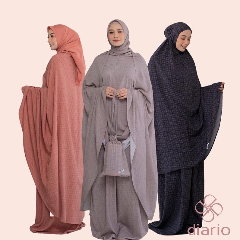 ORIGINAL DIARIO - MUKENA DEWASA RAYON LUNARA 2 IN 1
