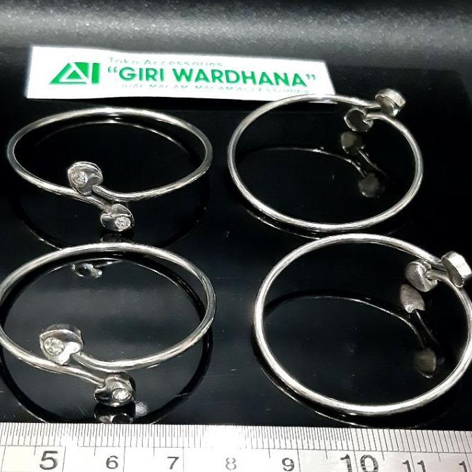 10 Pcs Gelang Monel Love Permata Bayi Asn Grosir