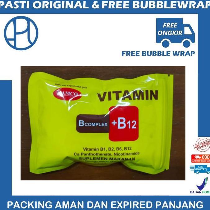 Lansungkirim- Samco Vitamin B Complex + B12 Isi 100 Bcomplex B Complek