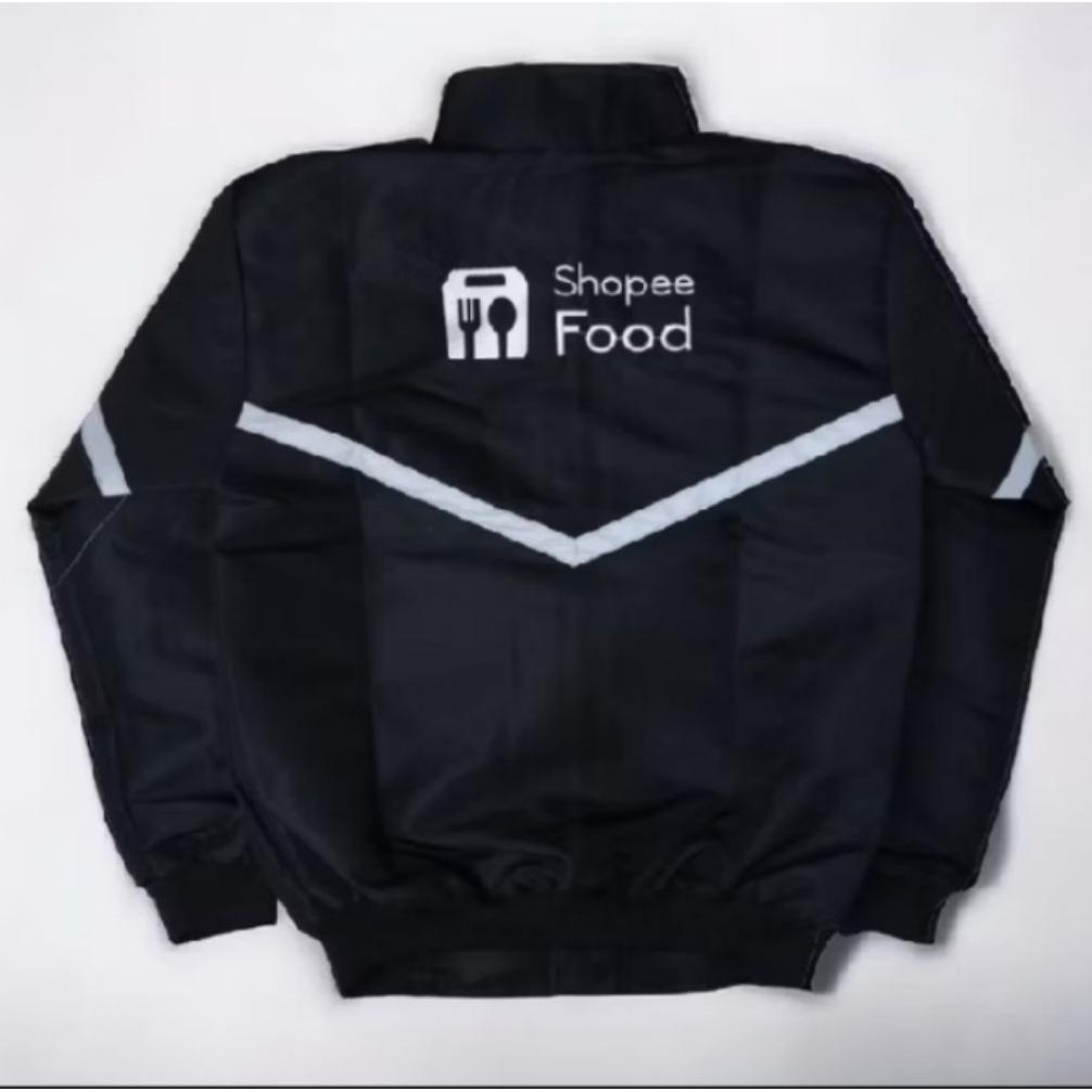 Terbaru Jaket Bomber Hitam Jaket Sp Food