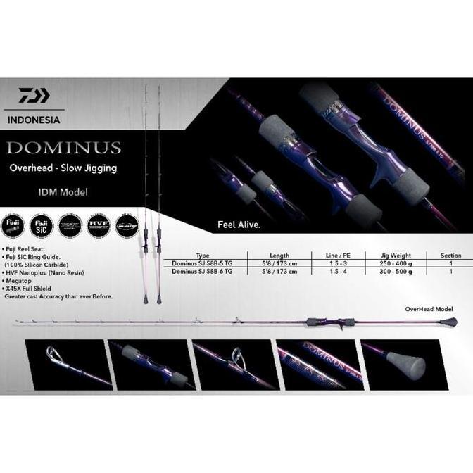 Rod Daiwa Dominus 2025 Slow Jigging